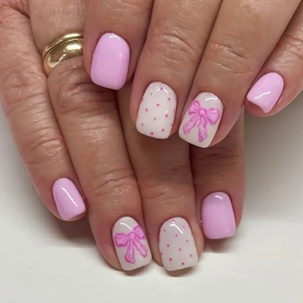 24 Pieces Fake Press On Nails